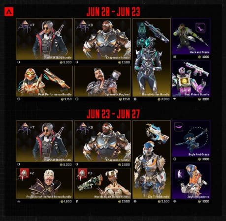 Check the Store tab every few days for new limited-time bundles.