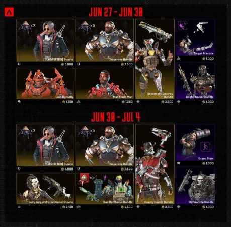 The limited-time bundles will run through July 4.