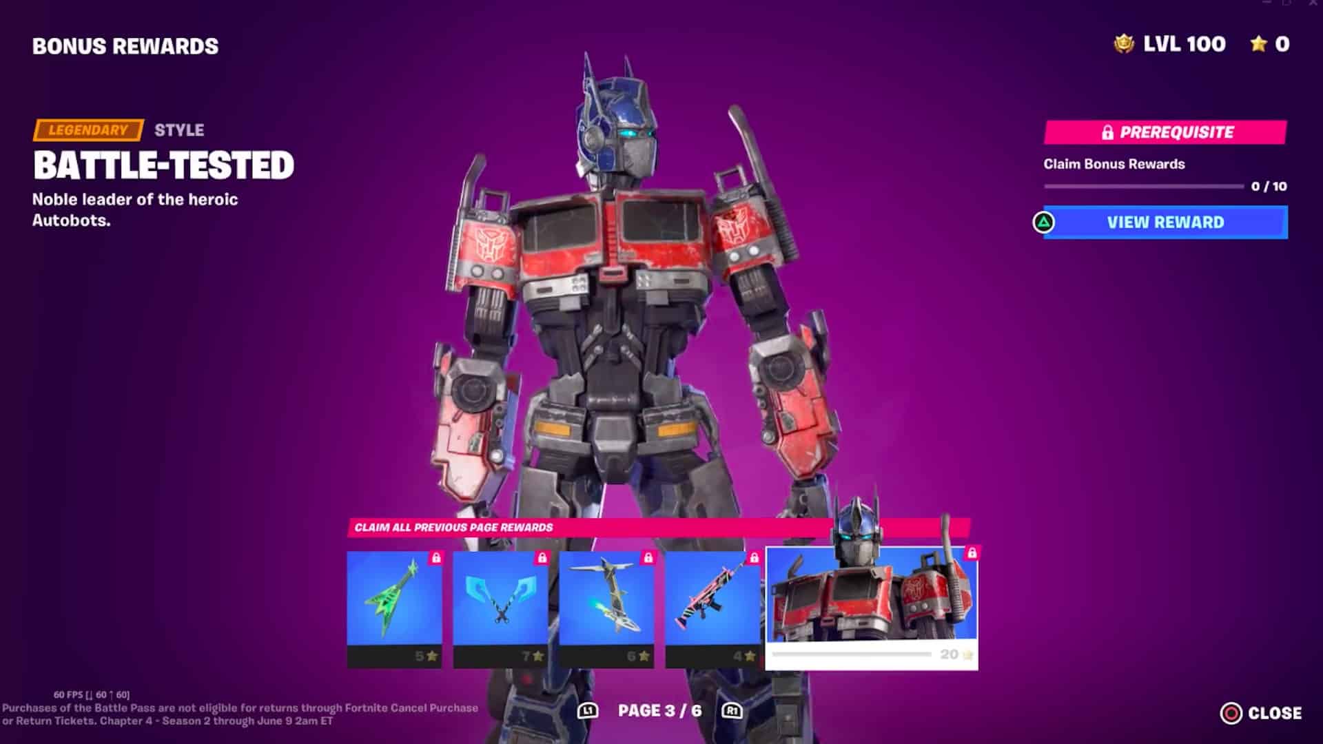 Fortnite Chapter 4 Season 3 Battle Pass