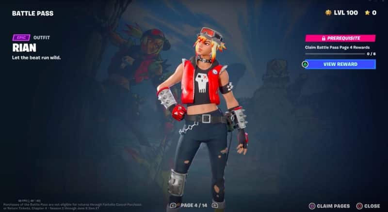 Fortnite Chapter 4 Season 3 Battle Pass