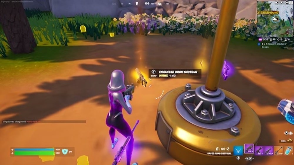 Fortnite Mythic Drum Shotgun