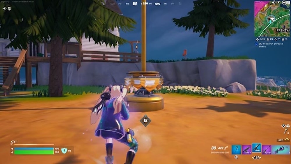 how to get the mythic Drum Shotgun in Fortnite