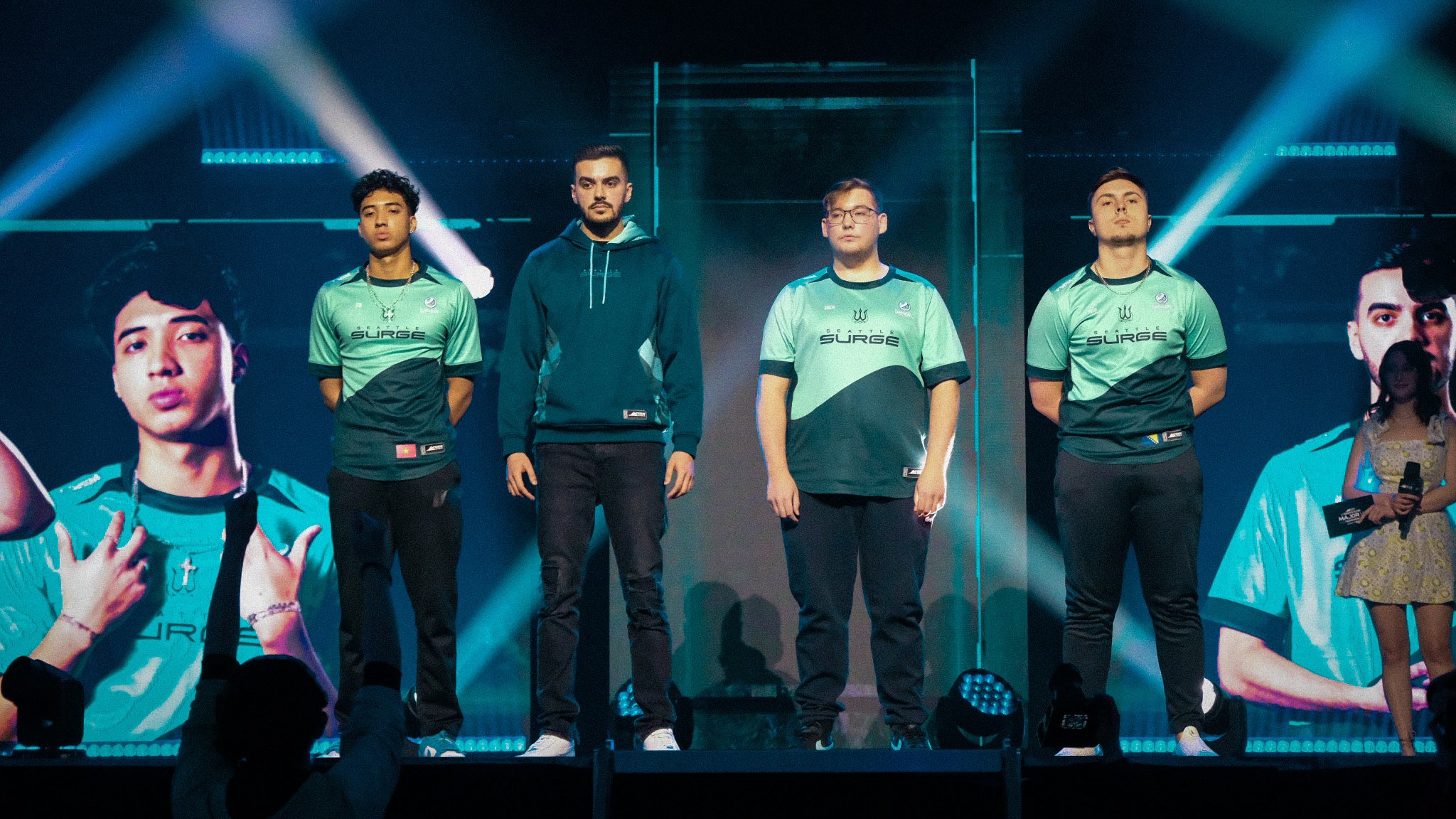 Atlanta FaZe vs Seattle Surge The roster of Surge