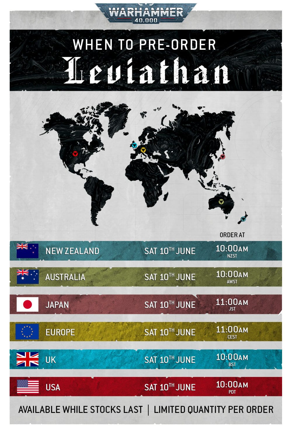 Warhammer 40k Leviathan Box Set Release Dates