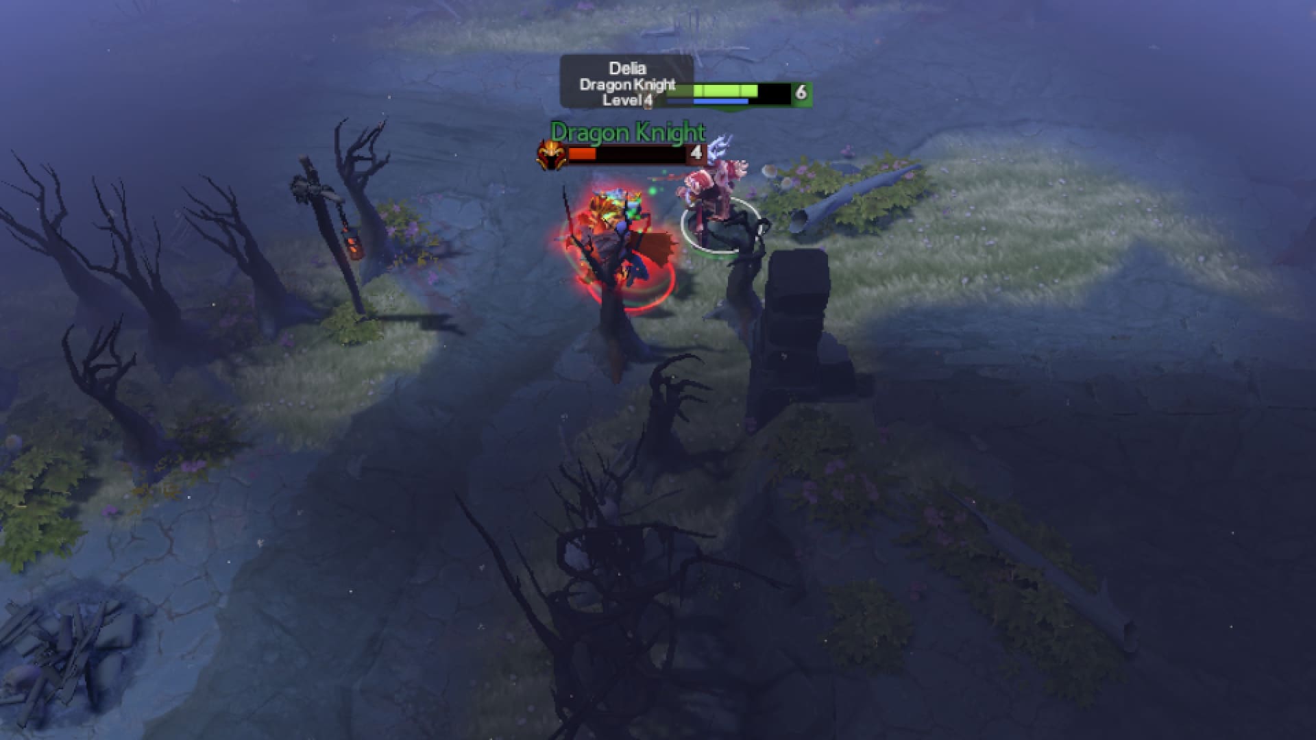 Juggernaut fights tank heroes in the top lane