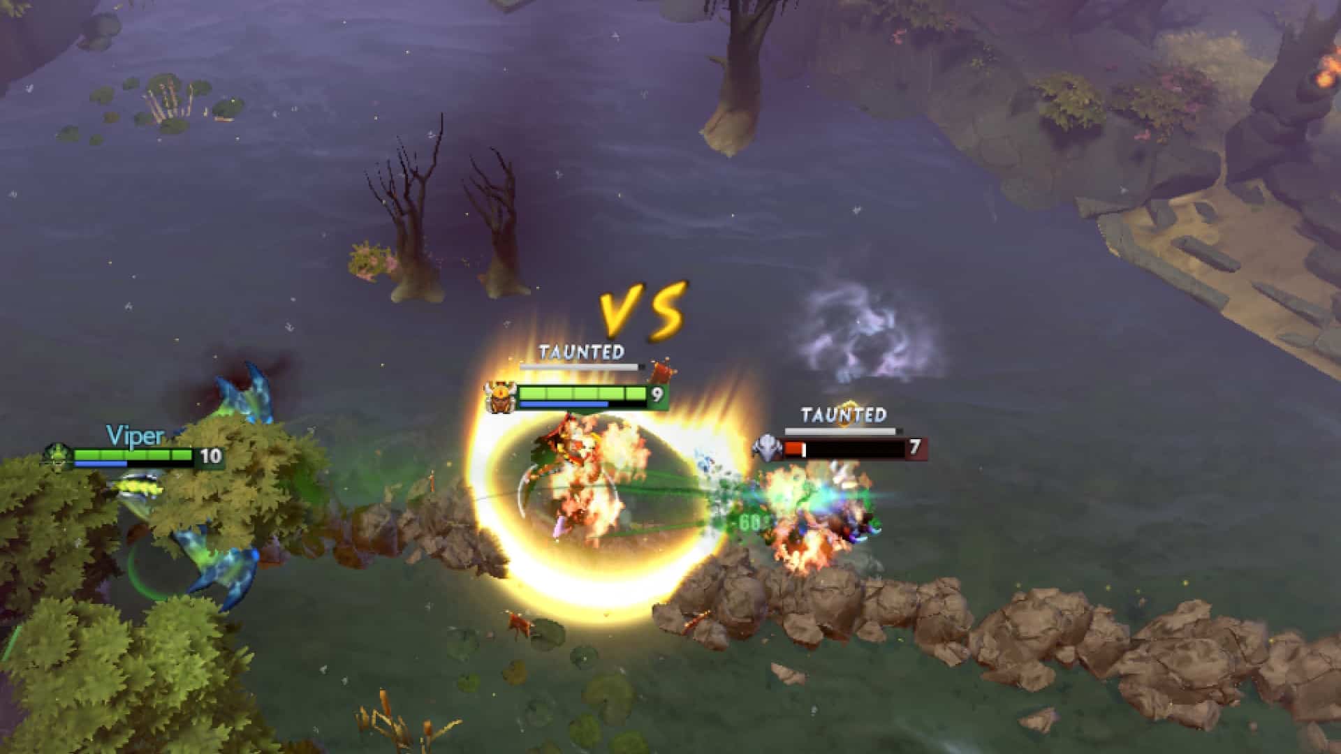 Legion Commander uses Maelstrom to get more kills