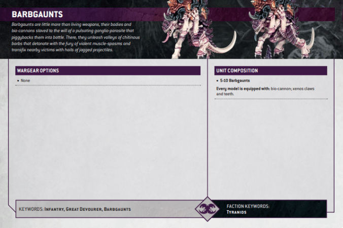 Warhammer 40k Leviathan Box Unit Datasheets are Here – and They Look Great!