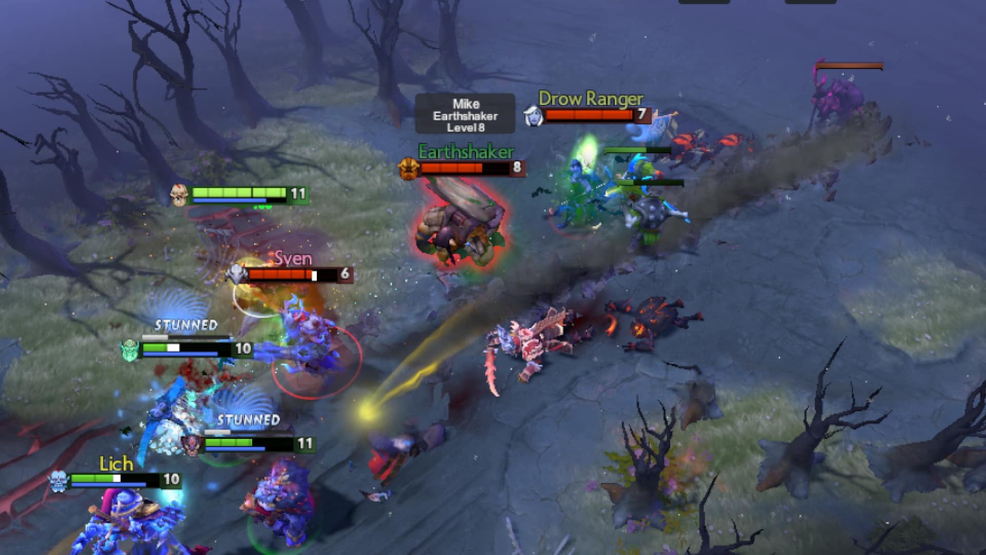 Lifestealer strikes enemies with Sange and Yasha to get more kills