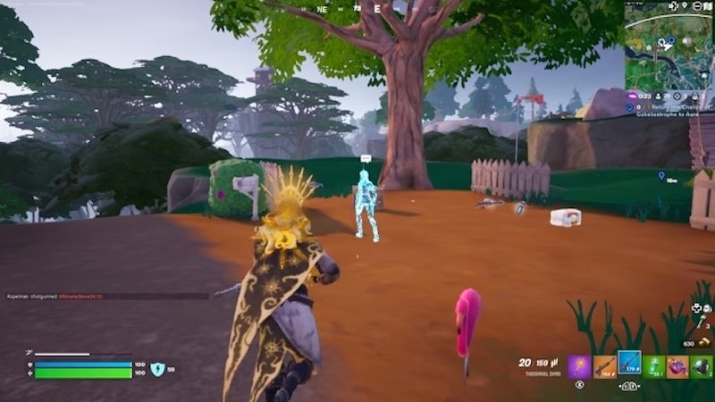 how to locate Aura’s Chalice in Fortnite