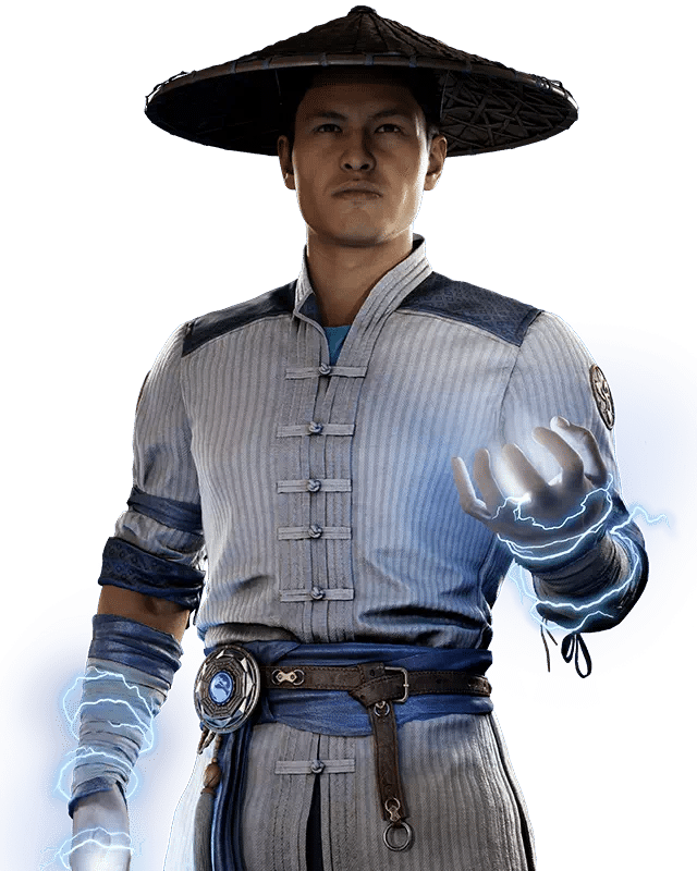 The now mortal Raiden is Champion of Earthrealm instead of Liu Kang.