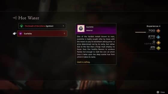 How to Get Scarletite in FF 16 to Craft Powerful Weapons