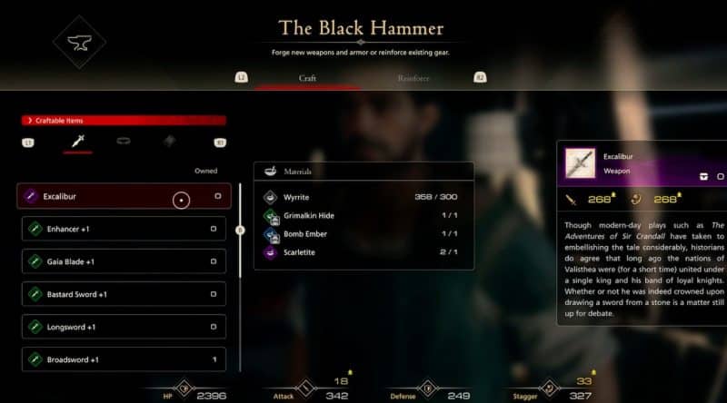Scarletite in FF 16