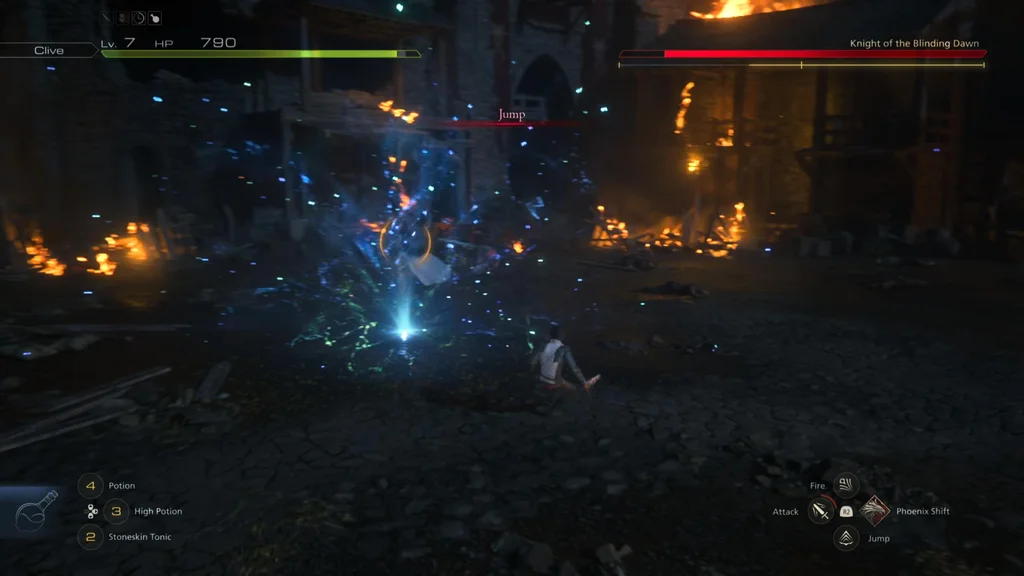 final fantasy 16 knight of the blinding dawn