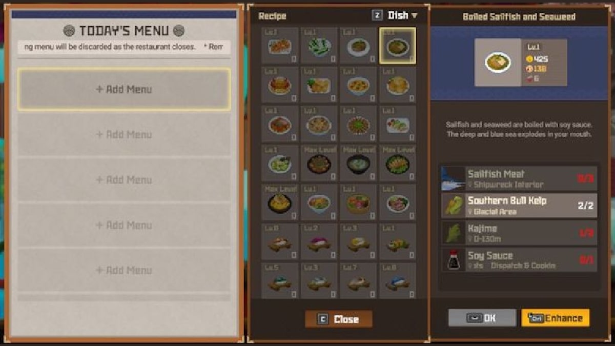 Best Dave the diver recipes