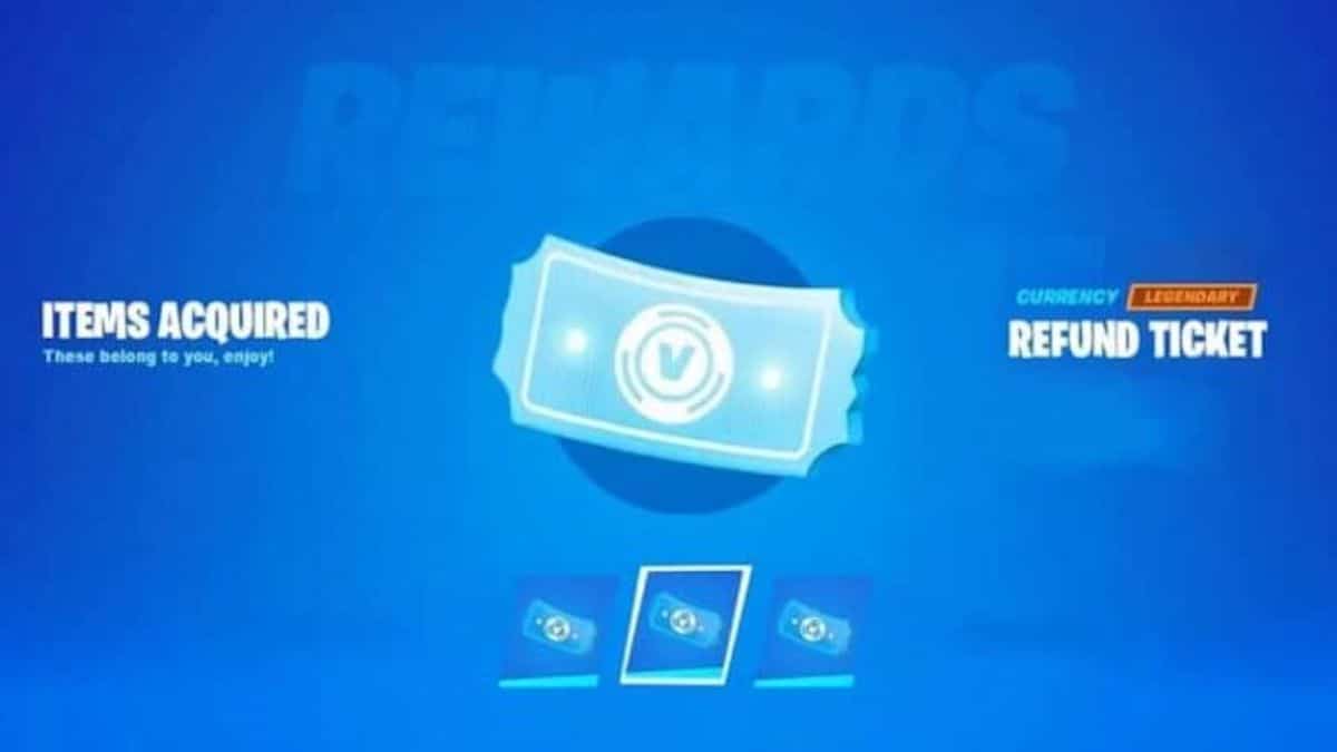 How to refund Fortnite account