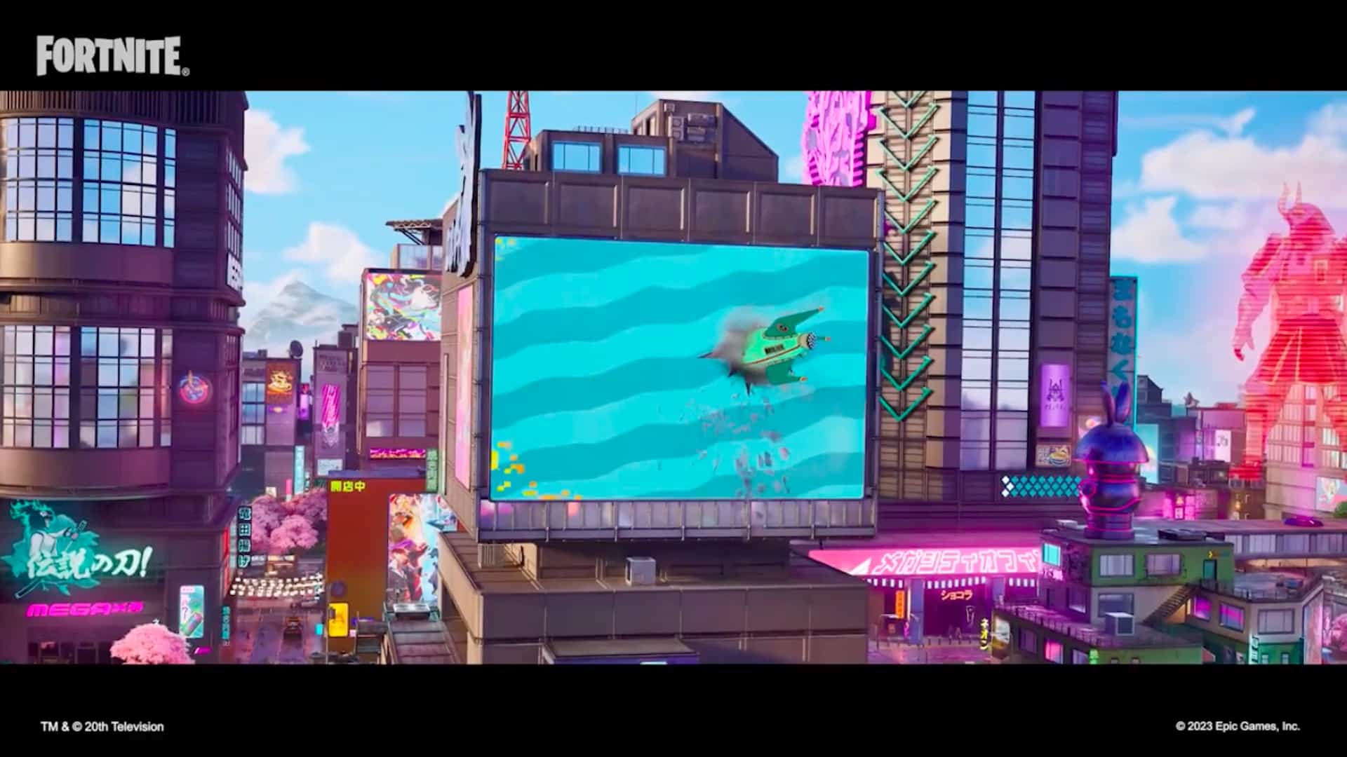Fortnite X Futurama