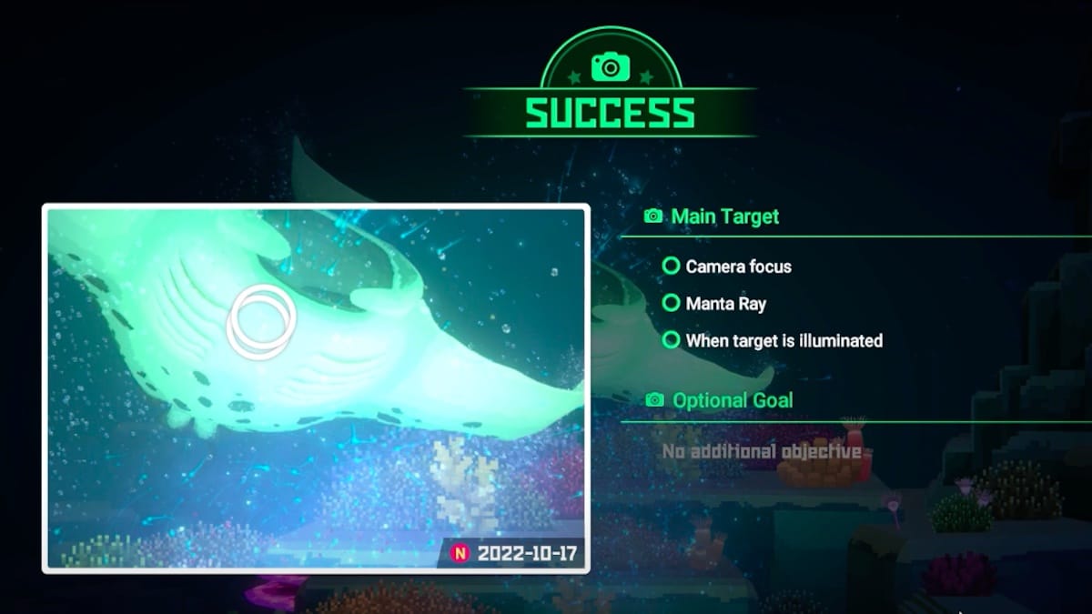 How to take a photo in Dave the diver