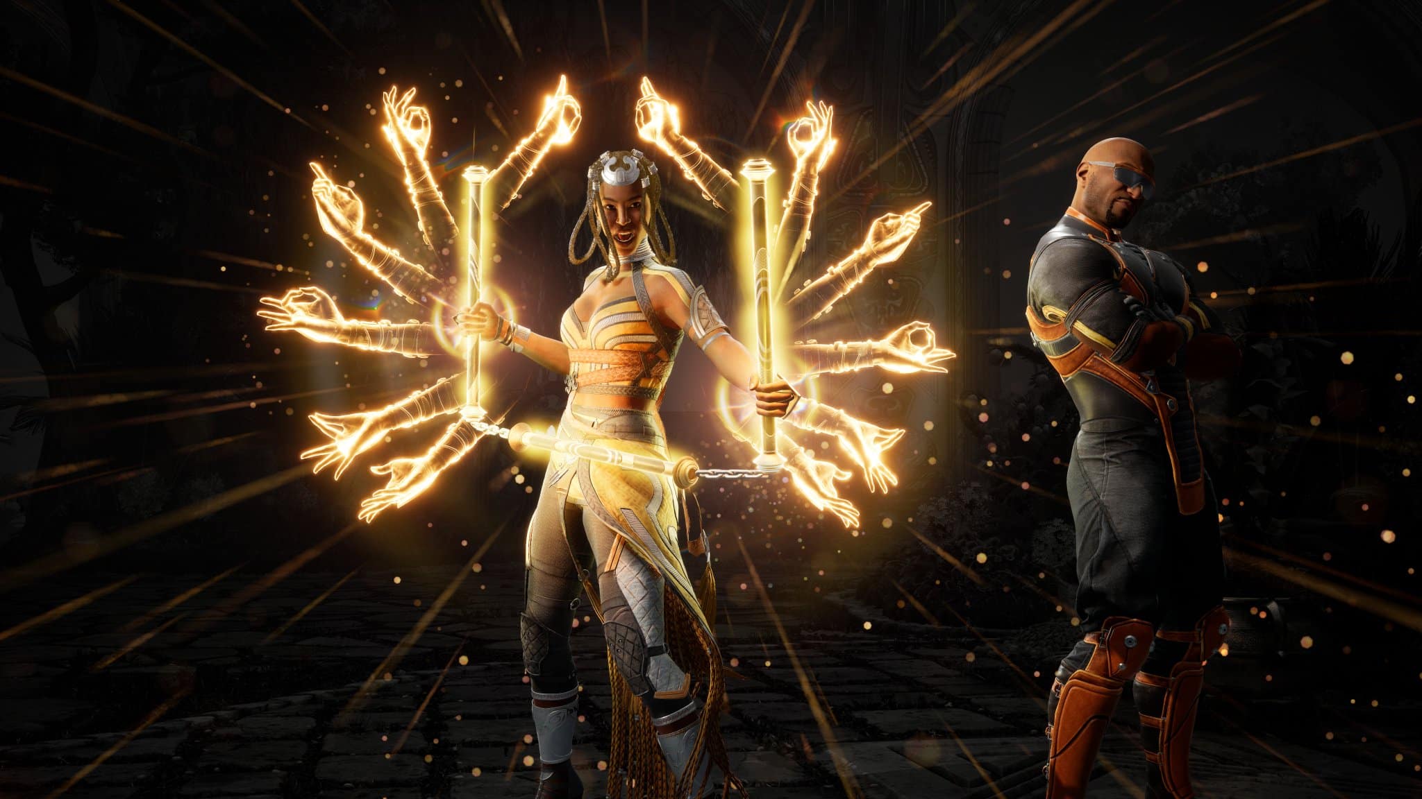 NRS has shockingly brought back Darrius, one of the 3D Era's blandest characters, back as a Kameo.