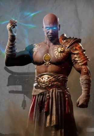 Geras, the fixed point in time is back in Mortal Kombat 11.