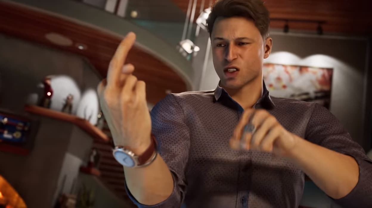 Johnny Cage is back in MK1 with a new look and no green halo. And he's come to the Pre-Order Beta.