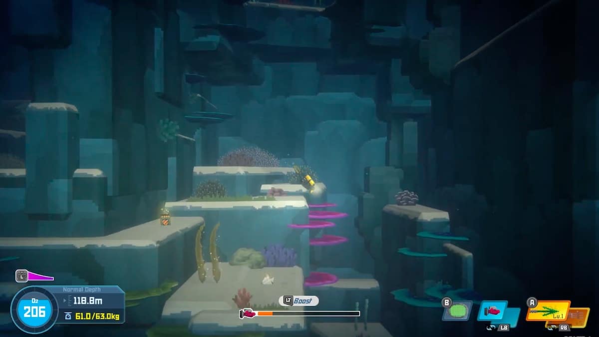 How to dive at night in Dave the diver