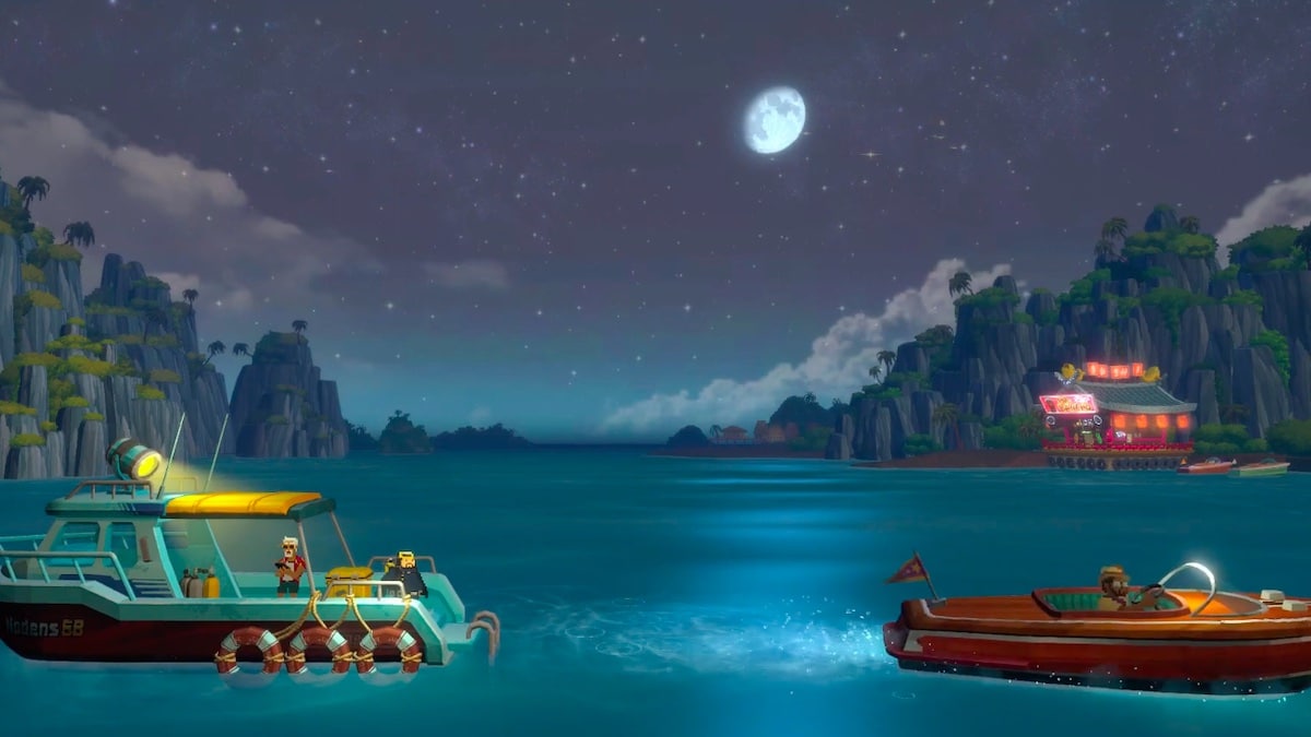 How to dive at night in Dave the diver