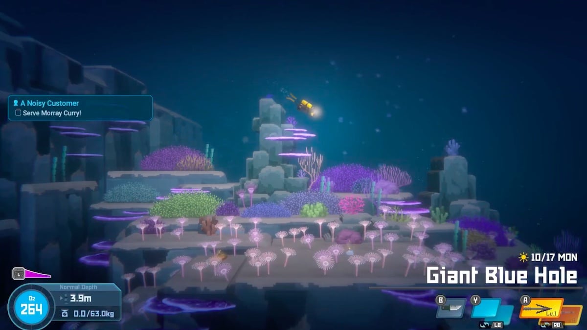 How to dive at night in Dave the diver