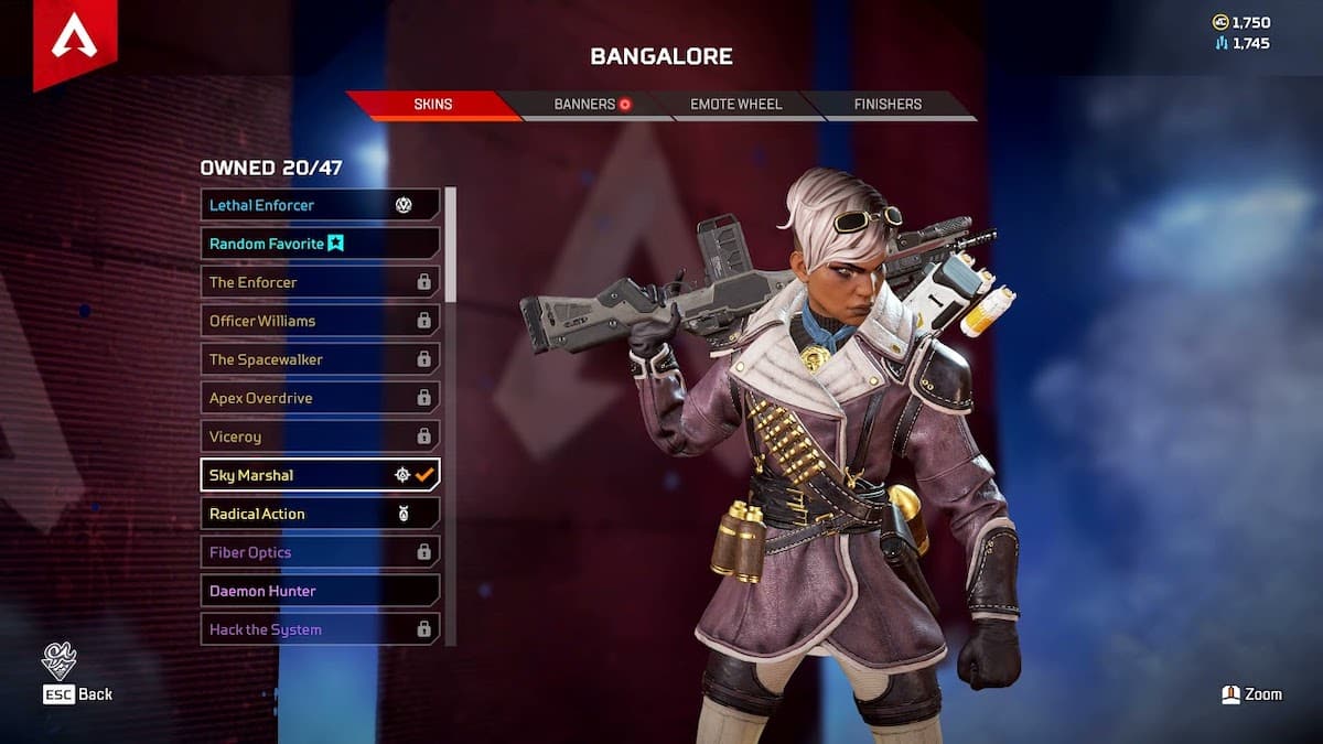Rarest Apex Legends Skins