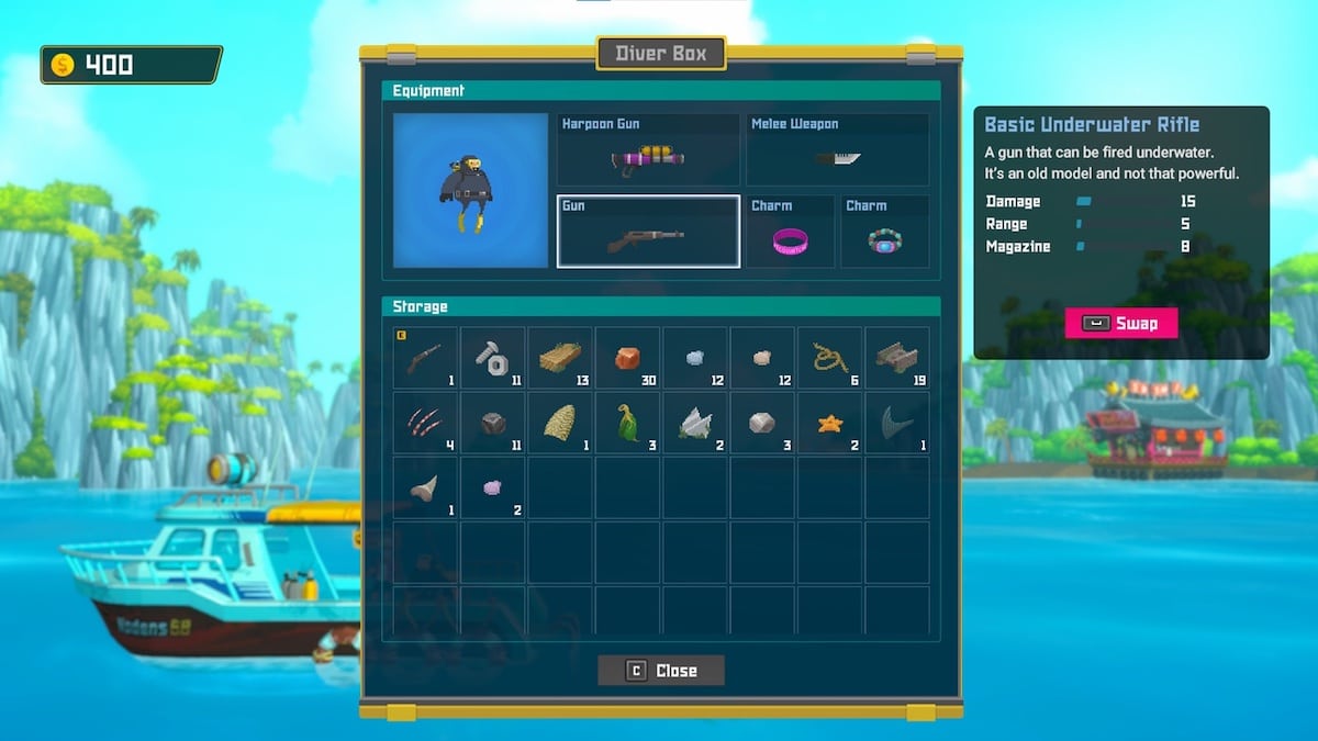 How to Upgrade diving gear in Dave the diver