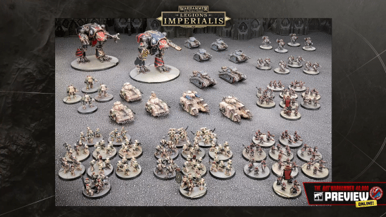 Warhammer the Horus Heresy Legion Imperialis Revealed
