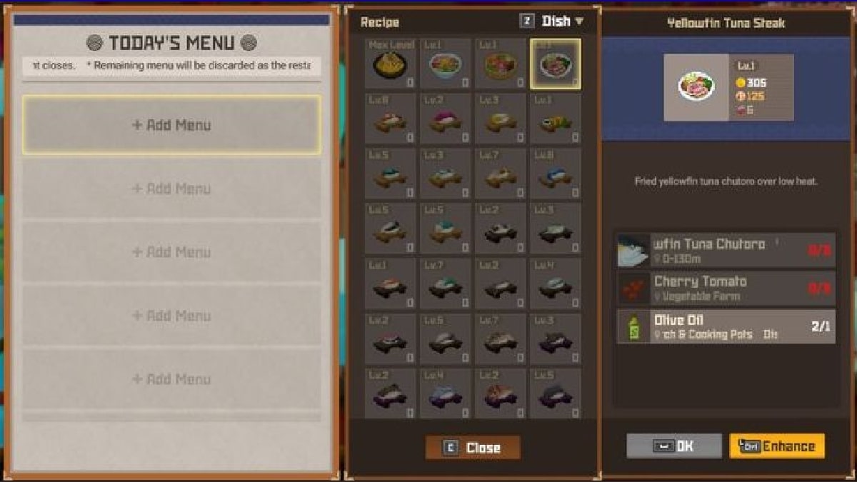 Best Dave the diver recipes