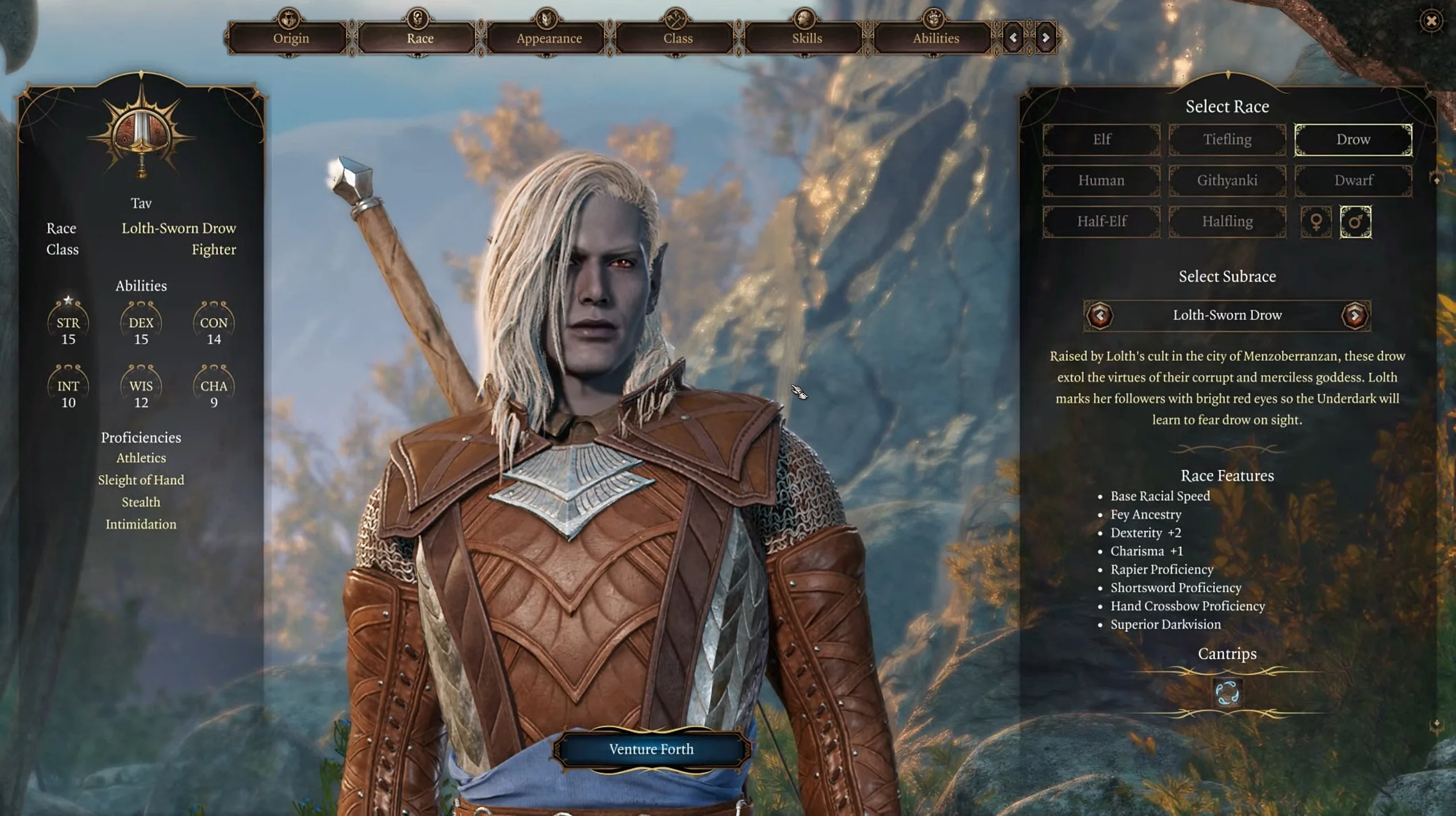 baldur's gate 3 fighter