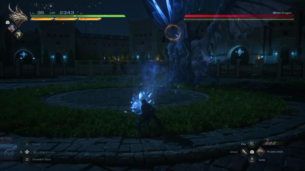 final fantasy 16 white dragon