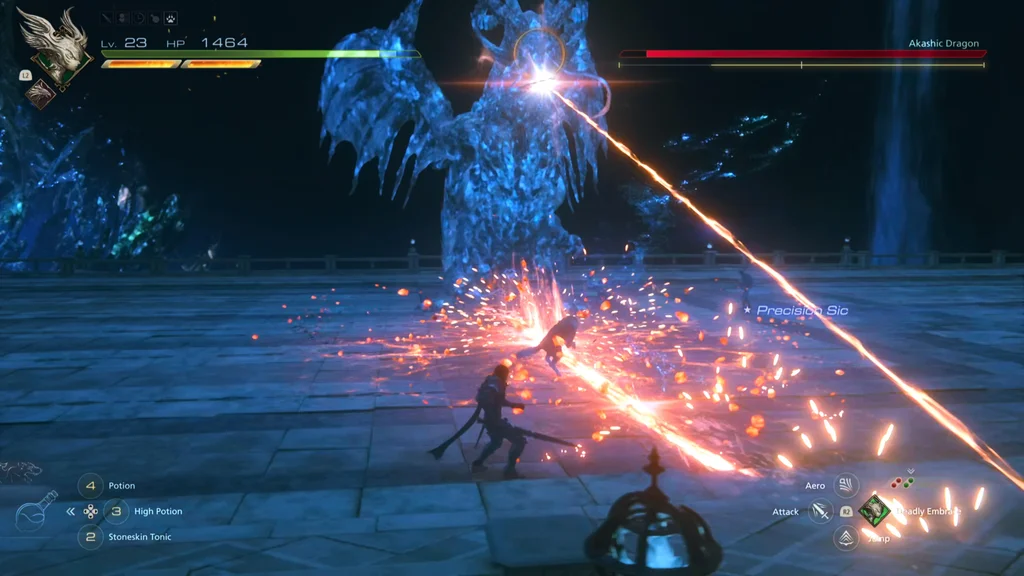 final fantasy 16 akashic dragon