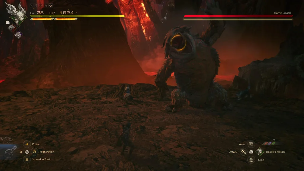 final fantasy 16 flame lizzard