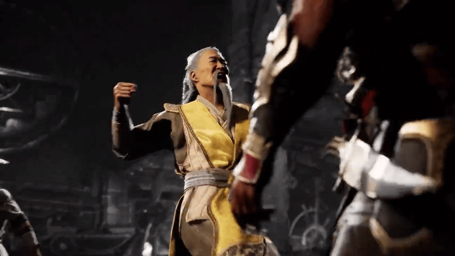 Yes, that is Shujinko, not Shang Tsung.