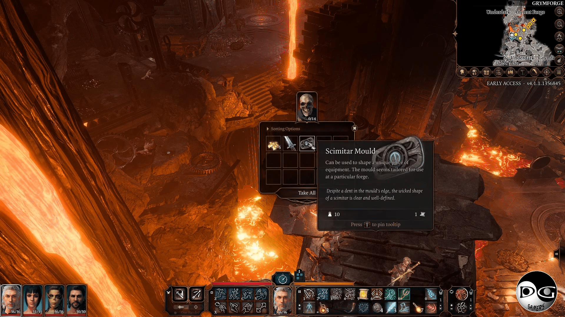 Baldur's Gate 3 Moulds Adamantine Forge Guide Credit: Dark Goes Gamer's
