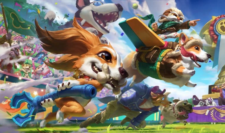 LoL Discounted Skins and Champions Corgi Corki