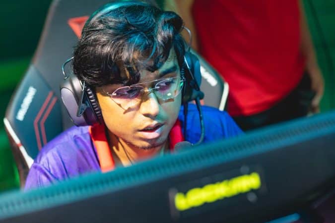 Global Esports' Ganesh "SkRossi" Gangadhar at VCT LOCK//IN
