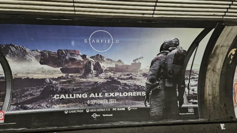 1001 Starfield Billboards Have Showed Up Worldwide
