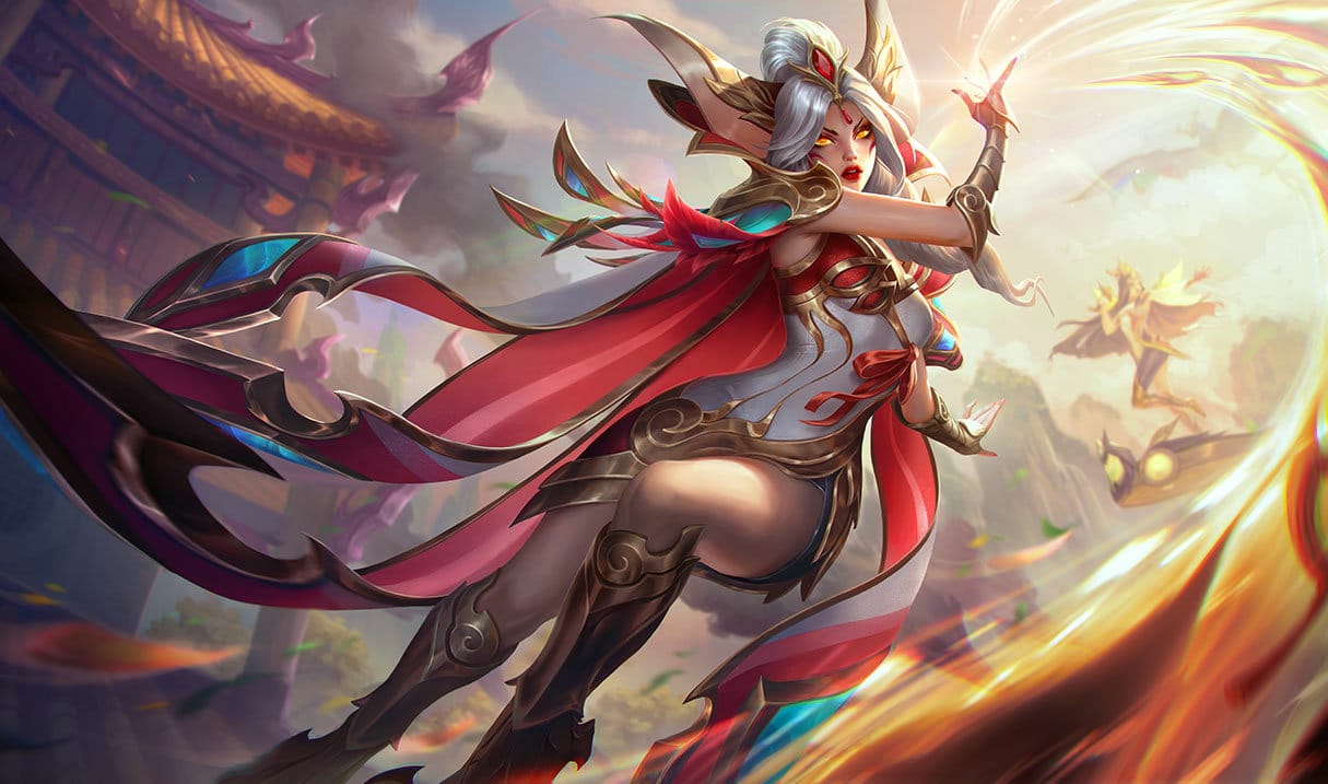 LoL Discounted Skins and Champions Brave Phoenix Xayah