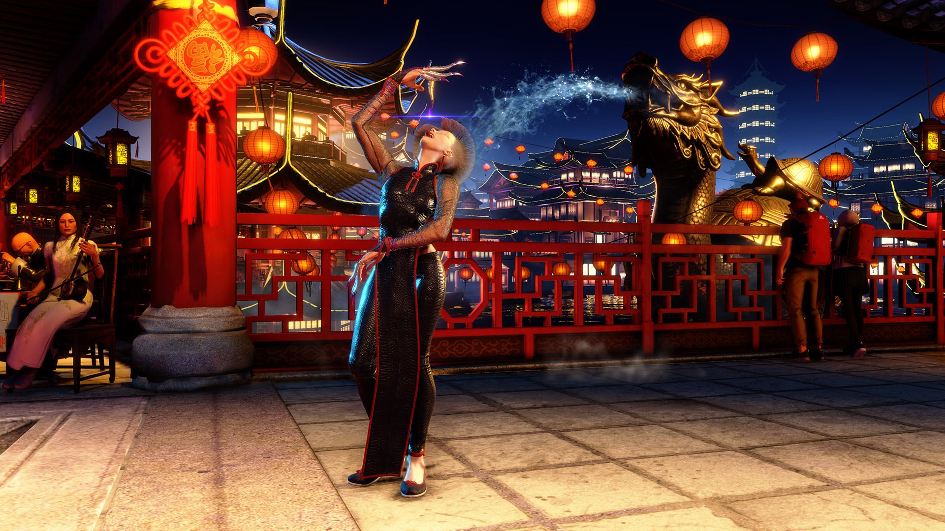 Street Fighter 6 AKI Gameplay