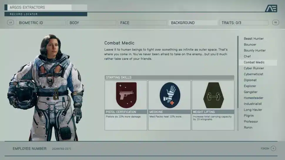 starfield combat medic