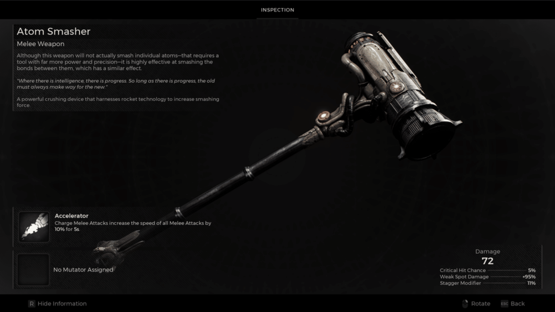 remnant 2 atom smasher