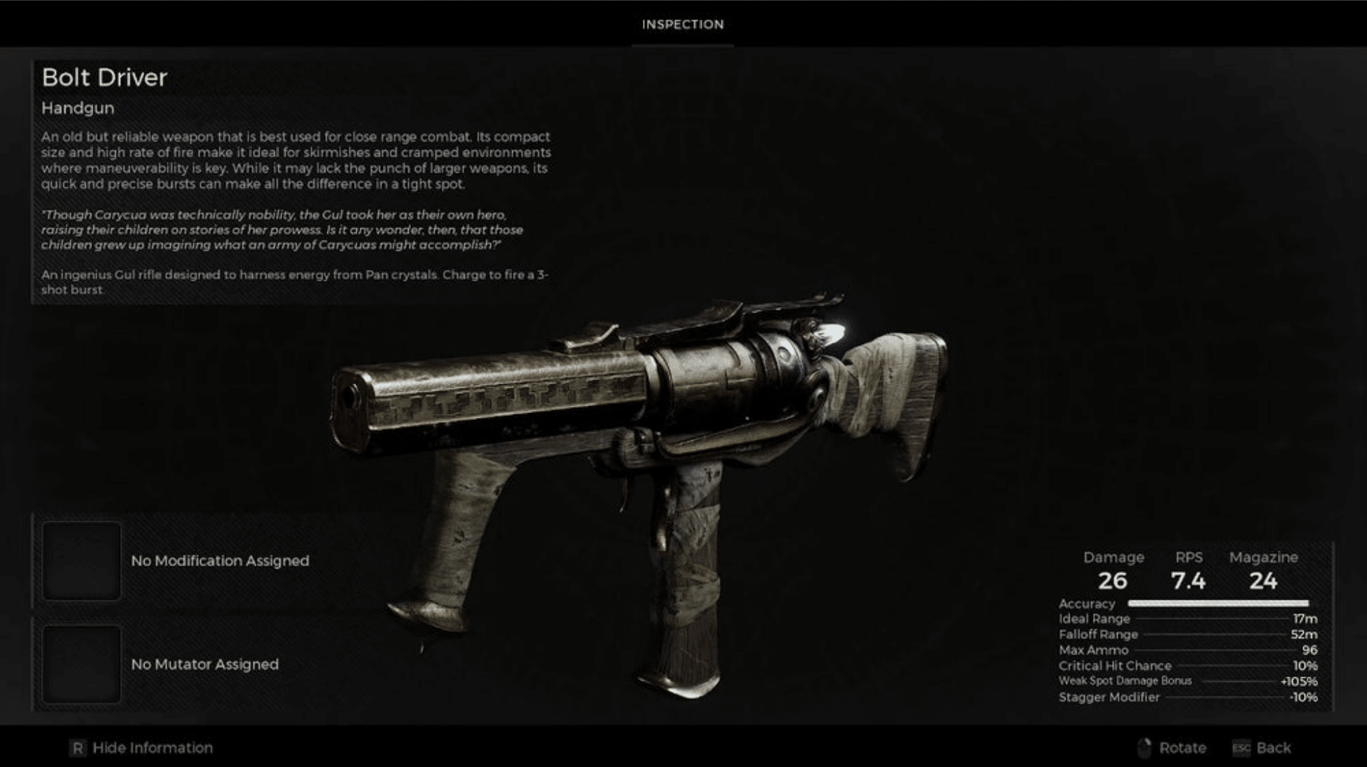 remnant 2 bolt driver