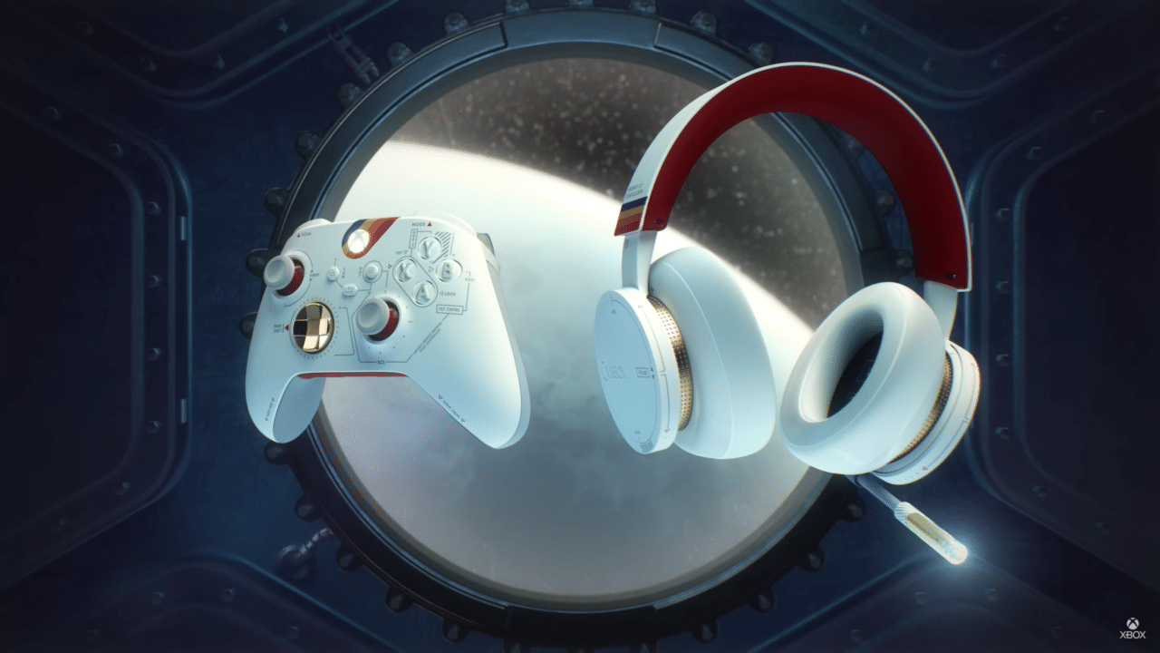 starfield controller and headset