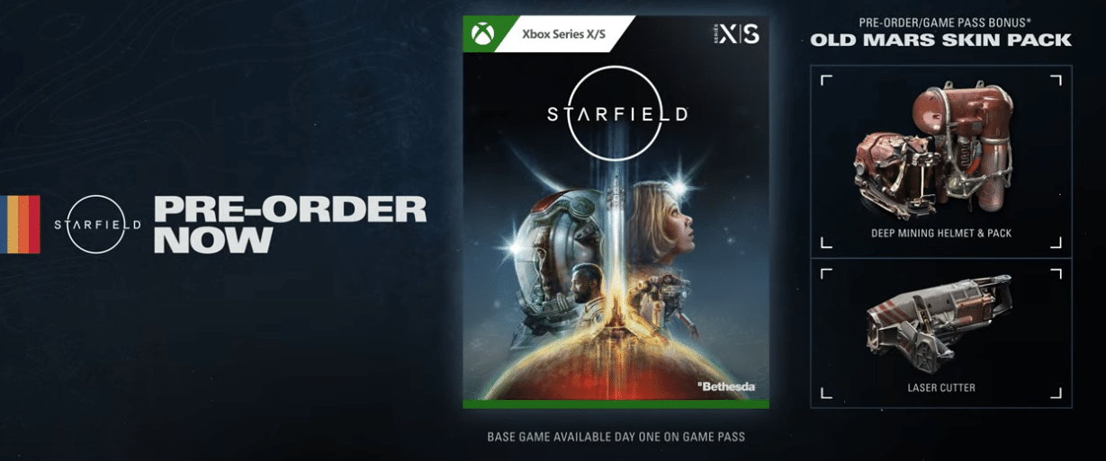 starfield preorder bonus