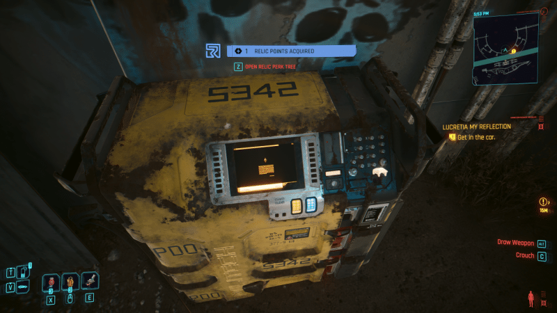 Cyberpunk 2077 Relict Perks