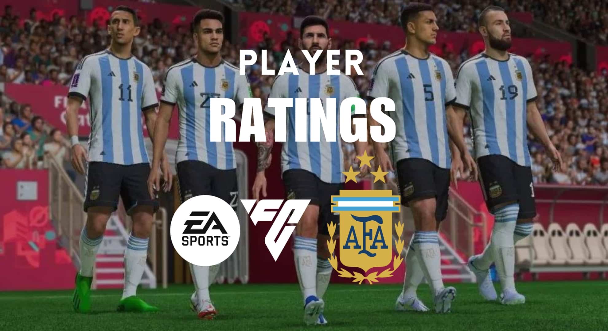 Argentina EA FC 24 Player Ratings