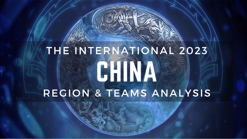 Qualified Chinese Teams - TI 12 Region Analysis